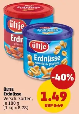 PENNY ÜLTJE Erdnüsse Angebot