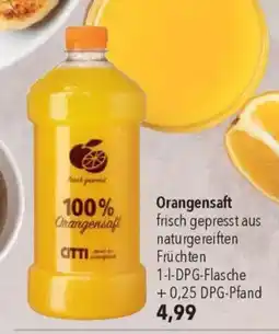 CITTI Markt CITTI Orangensaft Angebot