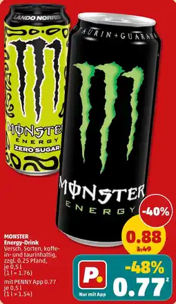 PENNY MONSTER Energy Drink Angebot