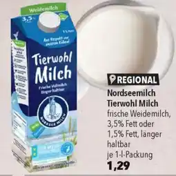 CITTI Markt Nordseemilch Tierwohl Milch Angebot