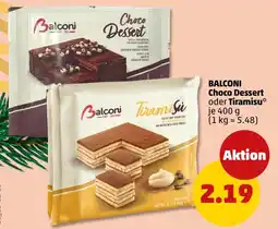 PENNY BALCONI Choco Dessert oder Tiramisu Angebot