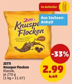PENNY ZETTI Knusper Flocken Angebot