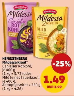 PENNY HENGSTENBERG Mildessa Kraut Angebot