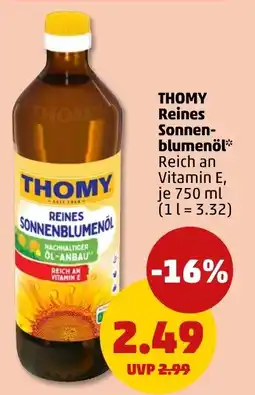 PENNY THOMY Reines Sonnenblumenöl Angebot