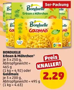 PENNY BONDUELLE Erbsen & Möhrchen oder Goldmais Angebot