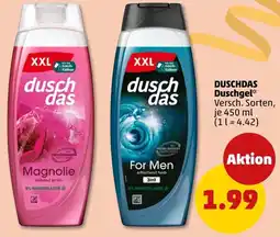 PENNY DUSCHDAS Duschgel Angebot