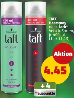 PENNY TAFT Haarspray oder -lack Angebot