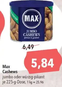 CITTI Markt MAX Cashews Angebot