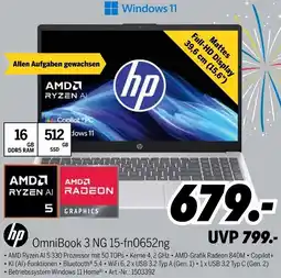 MEDIMAX hp OmniBook 3 NG 15-fn0652ng Angebot