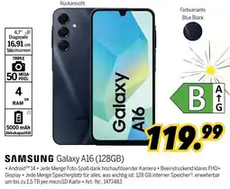 MEDIMAX SAMSUNG Galaxy A16 (128GB) Angebot