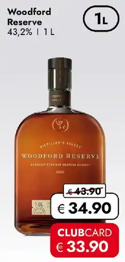 Travel Free Woodford Reserve 43,2% Angebot