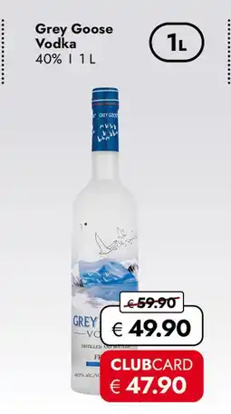 Travel Free Grey goose vodka Angebot