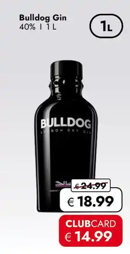 Travel Free Bulldog gin Angebot