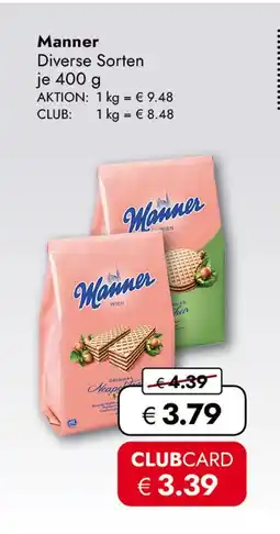 Travel Free Manner waffeln Angebot