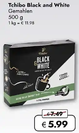 Travel Free Tchibo Black and White Angebot