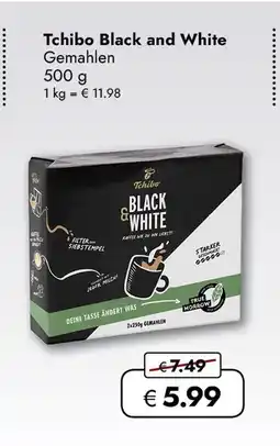 Travel Free Tchibo black and white kaffee Angebot