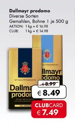 Travel Free Dallmayr prodomo Angebot