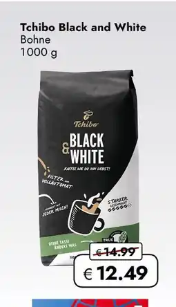 Travel Free Tchibo black and white Angebot