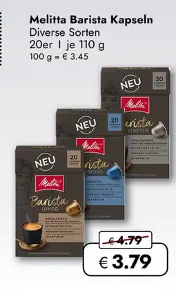 Travel Free Melitta barista lungo Angebot