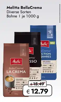 Travel Free Melitta bellacrema Angebot