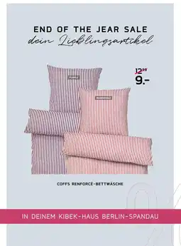 Kibek Coffs renforcé-bettwäsche Angebot