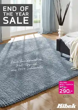 Kibek Malmby woll-teppich Angebot