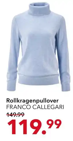 Peek & Cloppenburg Hamburg Franco callegari rollkragenpullover Angebot