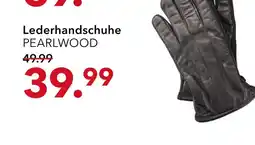 Peek & Cloppenburg Hamburg Pearlwood lederhandschuhe Angebot
