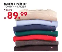 Peek & Cloppenburg Hamburg Tommy hilfiger rundhals-pullover Angebot
