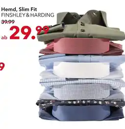 Peek & Cloppenburg Hamburg Finshley & harding hemd Angebot