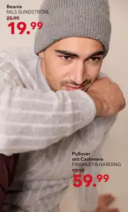 Peek & Cloppenburg Hamburg Nils sundström beanie Angebot