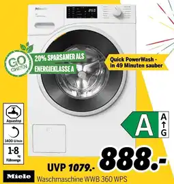 MEDIMAX Miele Waschmaschine WWB 360 WPS Angebot