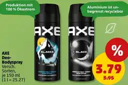 PENNY AXE Deo Bodyspray Angebot