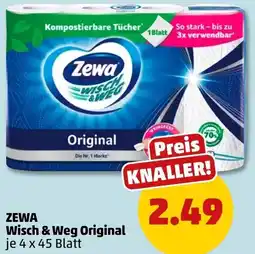 PENNY ZEWA Wisch & Weg Original Angebot