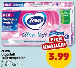 PENNY ZEWA Ultra Soft Toilettenpapier Angebot