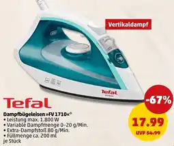 PENNY Tefal Dampfbügeleisen FV 1710 Angebot