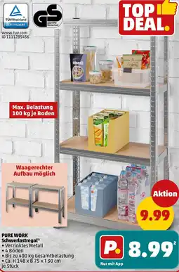 PENNY PURE WORK Schwerlastregal Angebot
