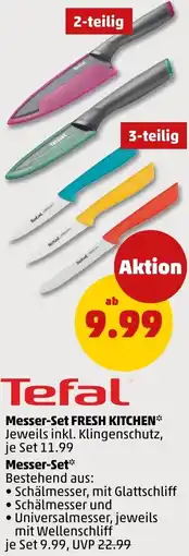 PENNY Tefal Messer-Set FRESH KITCHEN Angebot