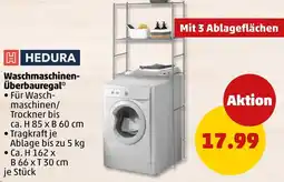 PENNY HEDURA Waschmaschinen Überbauregal Angebot