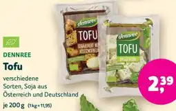 Biomarkt DENNREE Tofu Angebot