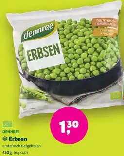 Biomarkt DENNREE Erbsen Angebot