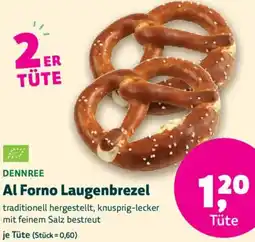 Biomarkt DENNREE Al Forno Laugenbrezel Angebot