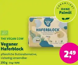 Biomarkt THE VEGAN COW Veganer Haferblock Angebot