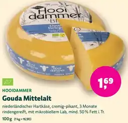 Biomarkt HOOIDAMMER Gouda Mittelalt Angebot