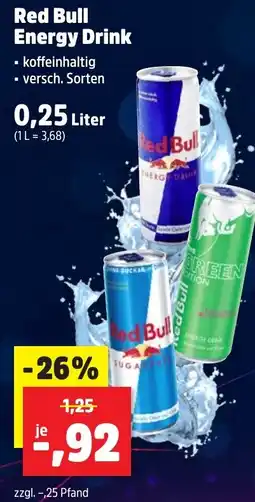 Thomas Philipps Red Bull Energy Drink Angebot