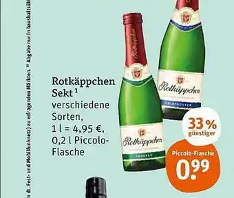 tegut Rotkäppchen Sekt Angebot