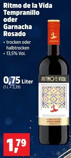 Thomas Philipps Ritmo de la Vida Tempranillo oder Garnacha Rosado Angebot