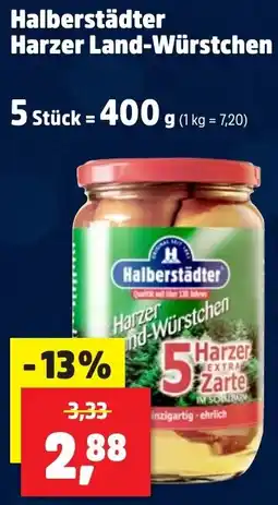 Thomas Philipps Halberstädter Harzer Land-Würstchen Angebot