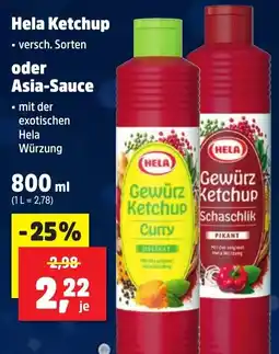 Thomas Philipps Hela Ketchup oder Asia-Sauce Angebot