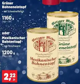 Thomas Philipps Grüner Bohneneintopf oder Mexikanischer Bohnentopf Angebot